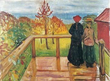 Abstracto famoso Painting - lluvia 1902 Edvard Munch Expresionismo